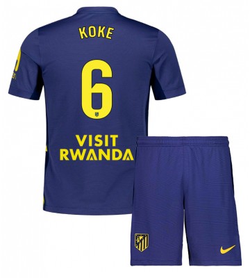 Atletico Madrid Koke #6 Replika Babytøj Udebanesæt Børn 2025-26 Kortærmet (+ Korte bukser)